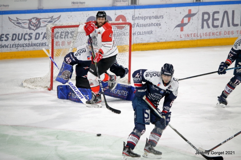 Photo hockey Ligue Magnus - Ligue Magnus : 14ème journée : Angers  vs Nice - Angers s\