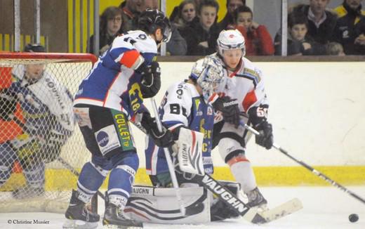 Photo hockey Ligue Magnus - Ligue Magnus : 15ème journée  : Caen  vs Briançon  - Briançon trop fort pour Caen