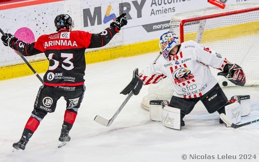Photo hockey Ligue Magnus - Ligue Magnus : 15ème journée : Amiens  vs Nice - Amiens s