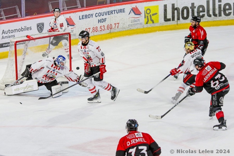 Photo hockey Ligue Magnus - Ligue Magnus : 15ème journée : Amiens  vs Nice - Amiens s