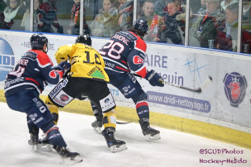Photo hockey Ligue Magnus - Ligue Magnus : 15ème journée : Angers  vs Rouen - Reportage photos