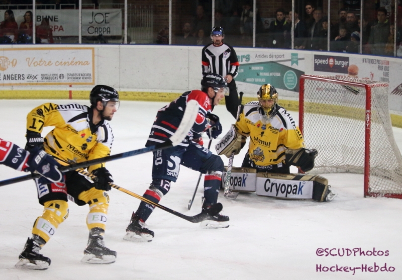Photo hockey Ligue Magnus - Ligue Magnus : 15ème journée : Angers  vs Rouen - Reportage photos