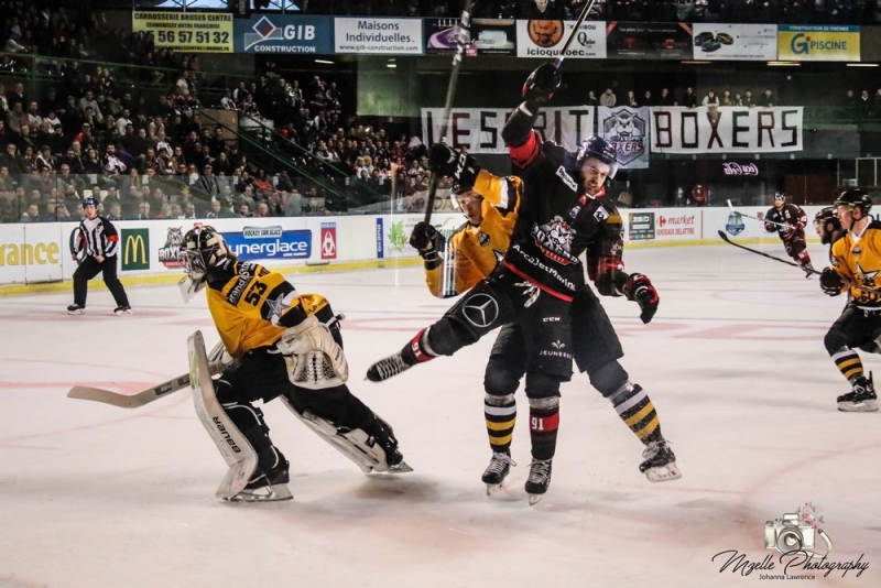 Photo hockey Ligue Magnus - Ligue Magnus : 15ème journée : Bordeaux vs Strasbourg  - Deux erreurs qui coûtent très cher 