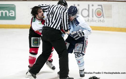 Photo hockey Ligue Magnus - Ligue Magnus : 15ème journée : Briançon  vs Angers  - Briançon, avec la manière