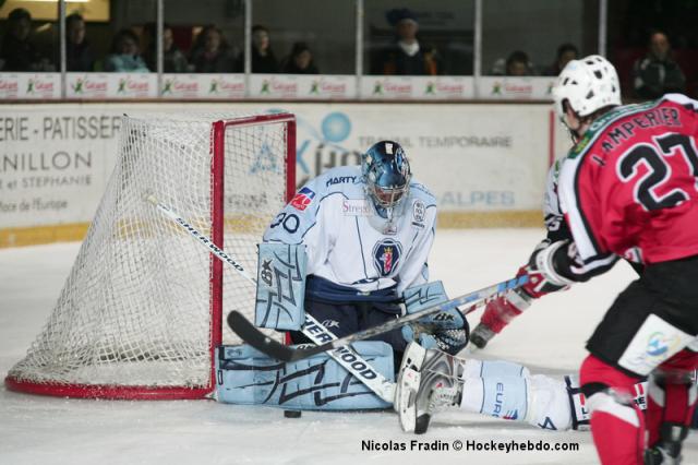 Photo hockey Ligue Magnus - Ligue Magnus : 15ème journée : Briançon  vs Angers  - Briançon, avec la manière