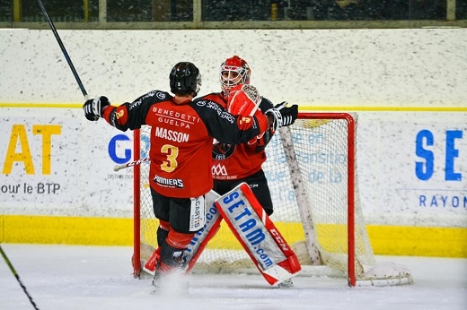 Photo hockey Ligue Magnus - Ligue Magnus : 15ème journée : Chamonix  vs Rouen - Les Pionniers retrouvent le goût de la victoire !