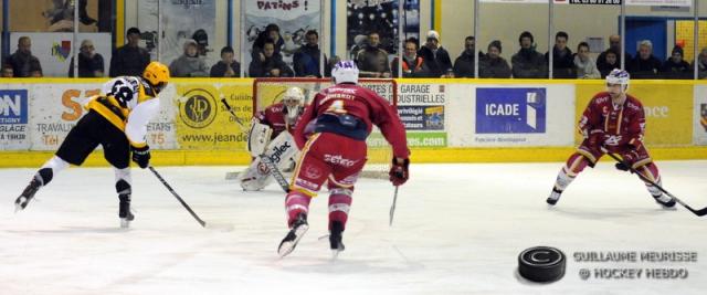 Photo hockey Ligue Magnus - Ligue Magnus : 15ème journée : Dijon  vs Strasbourg  - L’Etoile Noire brille dans le brouillard dijonnais