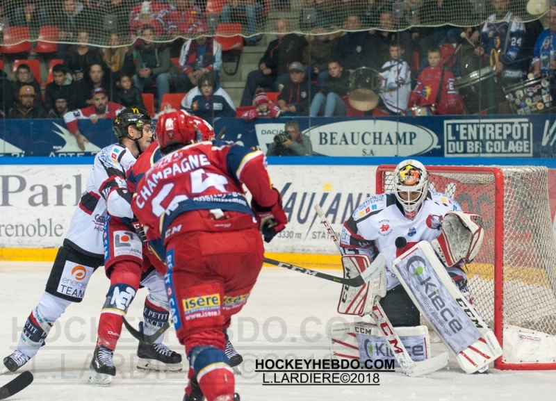 Photo hockey Ligue Magnus - Ligue Magnus : 15ème journée : Grenoble  vs Amiens  - Tout en un