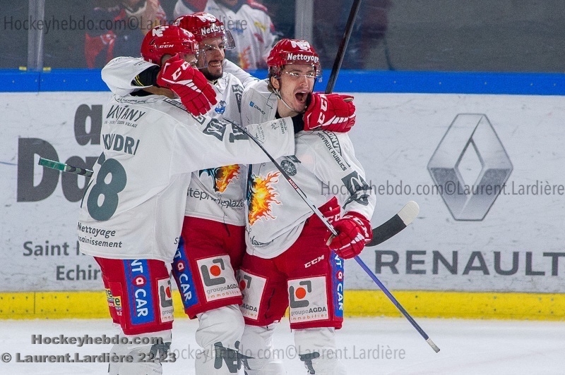 Photo hockey Ligue Magnus - Ligue Magnus : 15ème journée : Grenoble  vs Cergy-Pontoise - Une série de 5 pour Grenoble