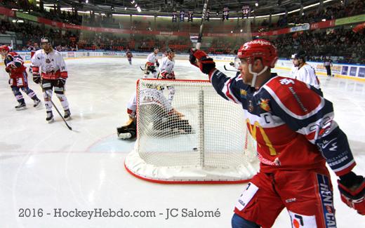 Photo hockey Ligue Magnus - Ligue Magnus : 15ème journée : Grenoble  vs Nice - Grenoble Nice: Hiérarchie respectée