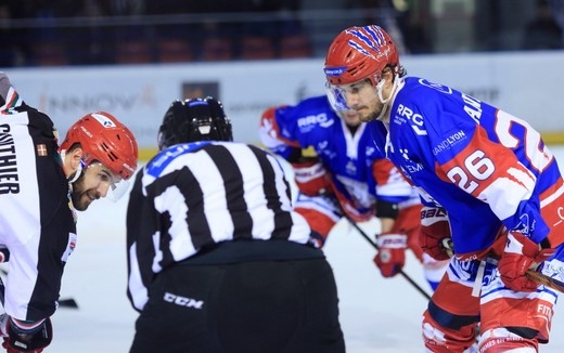 Photo hockey Ligue Magnus - Ligue Magnus : 15ème journée : Lyon vs Anglet - Il reste encore de l