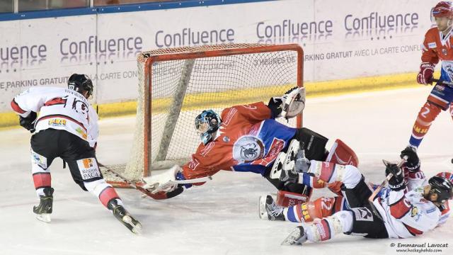 Photo hockey Ligue Magnus - Ligue Magnus : 15ème journée : Lyon vs Briançon  - Les Lions craquent, Briançon au finish 