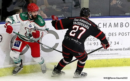 Photo hockey Ligue Magnus - Ligue Magnus : 15ème journée : Nice vs Anglet - L’Hormadi termine bien avant la trêve