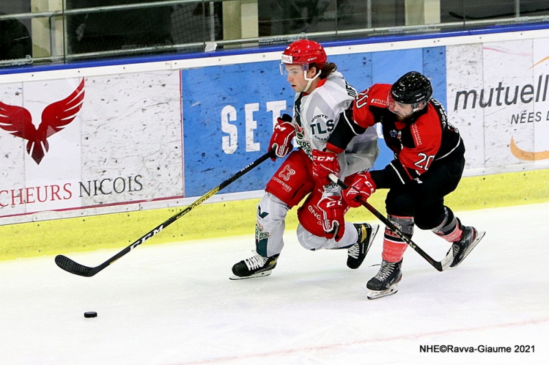 Photo hockey Ligue Magnus - Ligue Magnus : 15ème journée : Nice vs Cergy-Pontoise - Victoire de Cergy à Nice