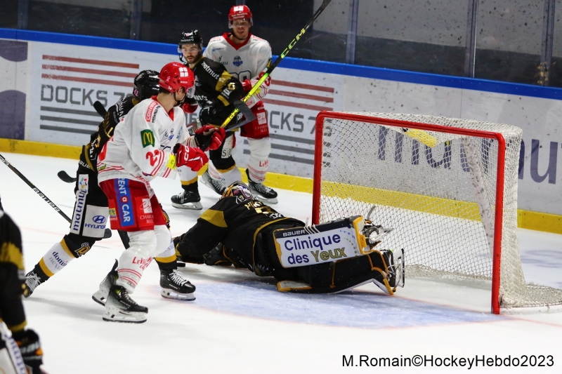 Photo hockey Ligue Magnus - Ligue Magnus : 15ème journée : Rouen vs Grenoble  - Rouen s’adjuge le choc.
