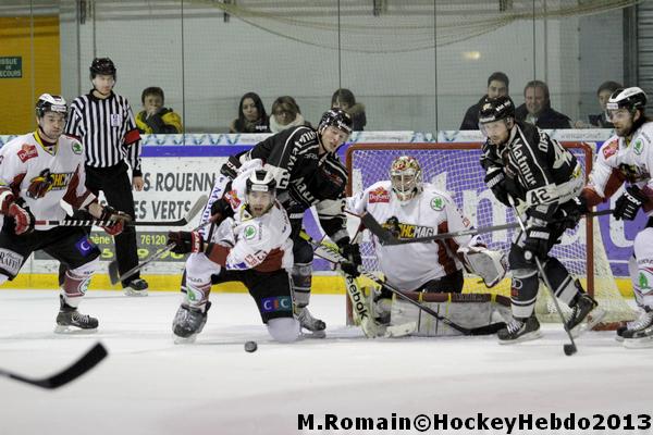 Photo hockey Ligue Magnus - Ligue Magnus : 15ème journée : Rouen vs Morzine-Avoriaz - Un retour pour une victoire.