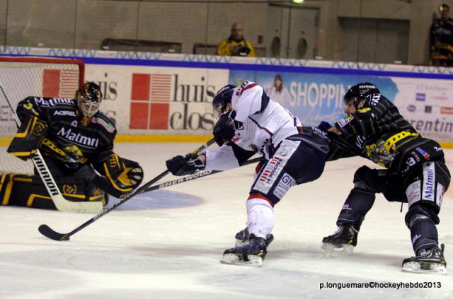 Photo hockey Ligue Magnus - Ligue Magnus : 16ème journée  : Rouen vs Angers  - Des Dragons maltraités