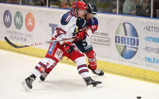 Photo hockey Ligue Magnus - Ligue Magnus : 16ème journée : Angers  vs Grenoble  - Angers vs Grenoble - Retour en images