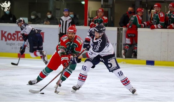 Photo hockey Ligue Magnus - Ligue Magnus : 16ème journée : Anglet vs Angers  - Angers s