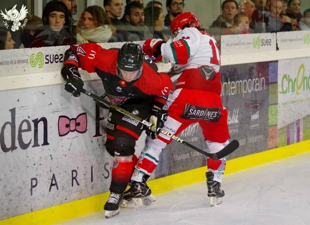 Photo hockey Ligue Magnus - Ligue Magnus : 16ème journée : Anglet vs Mulhouse - Anglet s