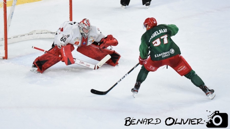 Photo hockey Ligue Magnus - Ligue Magnus : 16ème journée : Cergy-Pontoise vs Briançon  - Victoire à l’arrachée pour les Jokers.