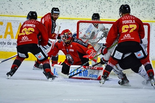Photo hockey Ligue Magnus - Ligue Magnus : 16ème journée : Chamonix  vs Amiens  - Un tiers pour l’emporter !