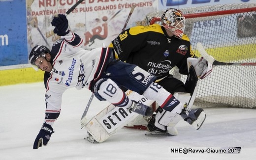 Photo hockey Ligue Magnus - Ligue Magnus : 16ème journée : Nice vs Angers  - Nice s