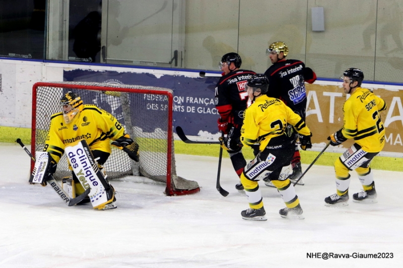 Photo hockey Ligue Magnus - Ligue Magnus : 16ème journée : Nice vs Rouen - Sans surprise !