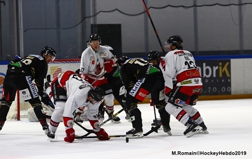 Photo hockey Ligue Magnus - Ligue Magnus : 16ème journée : Rouen vs Briançon  - Les Dragons enchaînent 