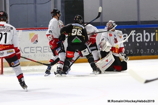 Photo hockey Ligue Magnus - Ligue Magnus : 16ème journée : Rouen vs Briançon  - Les Dragons enchaînent 