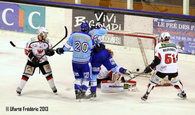 Photo hockey Ligue Magnus - Ligue Magnus : 17ème journée  : Villard-de-Lans vs Briançon  - Villard applique sa recette