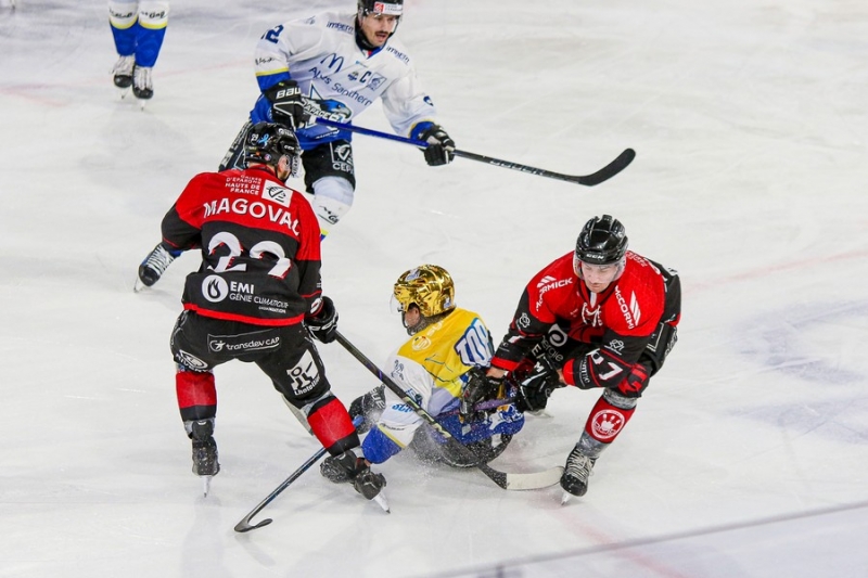 Photo hockey Ligue Magnus - Ligue Magnus : 17ème journée : Amiens  vs Gap  - Amiens s