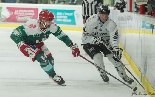Photo hockey Ligue Magnus - Ligue Magnus : 17ème journée : Anglet vs Marseille - Victoire de Marseille à Anglet
