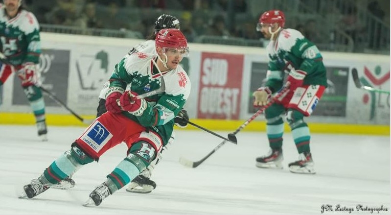 Photo hockey Ligue Magnus - Ligue Magnus : 17ème journée : Anglet vs Marseille - Victoire de Marseille à Anglet