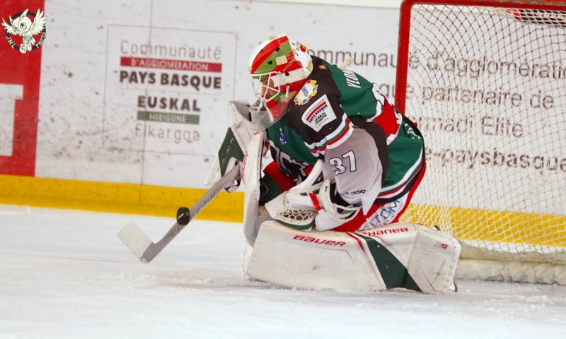 Photo hockey Ligue Magnus - Ligue Magnus : 17ème journée : Anglet vs Rouen - La série continue pour les Dragons