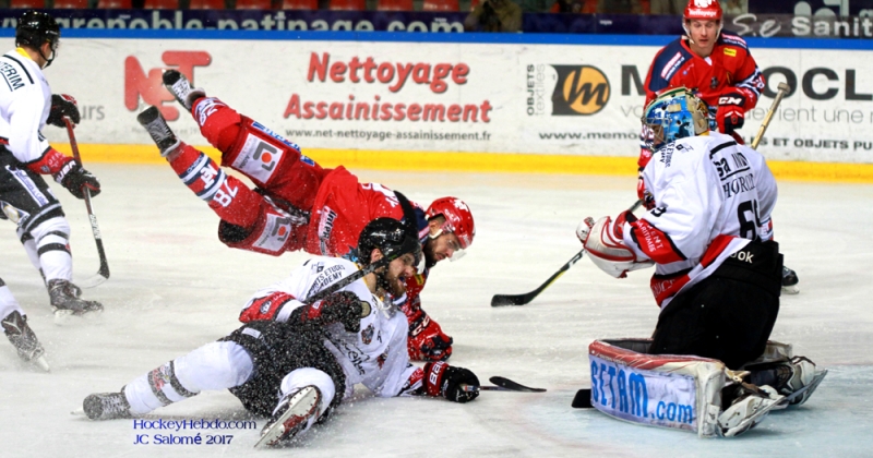 Photo hockey Ligue Magnus - Ligue Magnus : 17ème journée : Grenoble  vs Nice - Grenoble: une treizième bien difficile