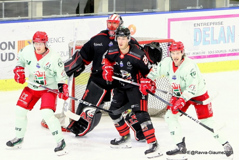 Photo hockey Ligue Magnus - Ligue Magnus : 17ème journée : Nice vs Cergy-Pontoise - Les Aigles sortent de la zone rouge