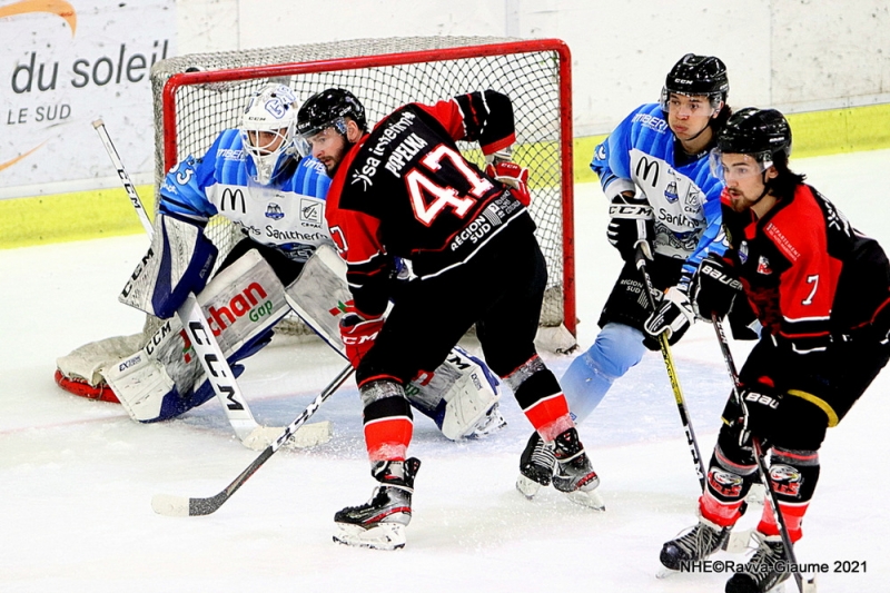 Photo hockey Ligue Magnus - Ligue Magnus : 17ème journée : Nice vs Gap  - Nice ne répond plus