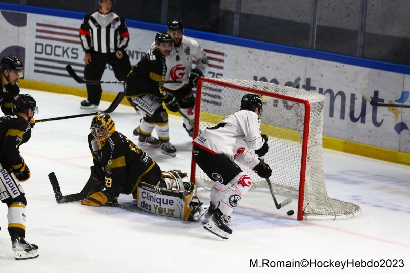 Photo hockey Ligue Magnus - Ligue Magnus : 17ème journée : Rouen vs Amiens  - LM : Des amiénois conquérants