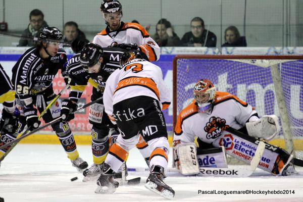 Photo hockey Ligue Magnus - Ligue Magnus : 17ème journée : Rouen vs Epinal  - Rouen à l’arraché 