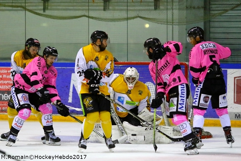 Photo hockey Ligue Magnus - Ligue Magnus : 17ème journée : Rouen vs Strasbourg  - LM : Rouen, une bonne cause mais pas de cadeaux