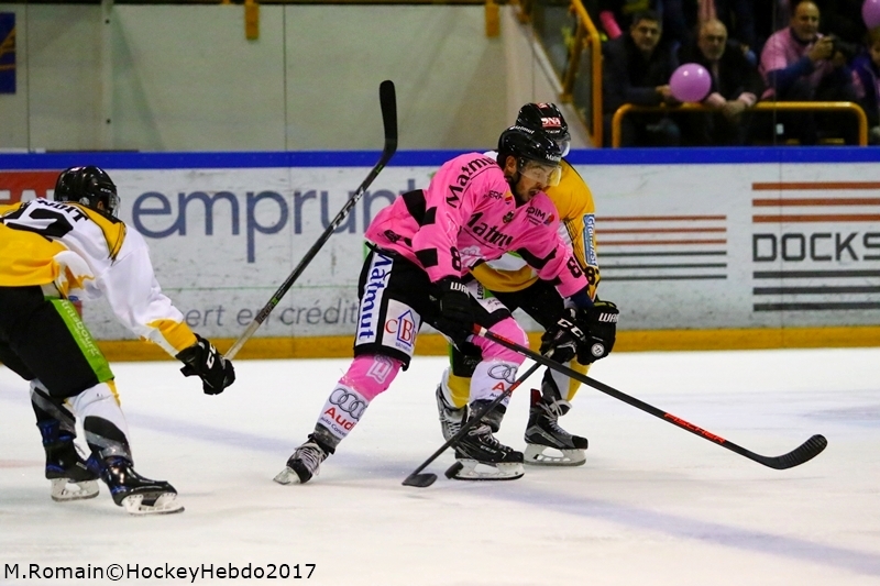 Photo hockey Ligue Magnus - Ligue Magnus : 17ème journée : Rouen vs Strasbourg  - LM : Rouen, une bonne cause mais pas de cadeaux