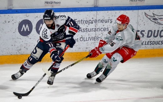 Photo hockey Ligue Magnus - Ligue Magnus : 17ème journée : Angers  vs Cergy-Pontoise - Angers s\