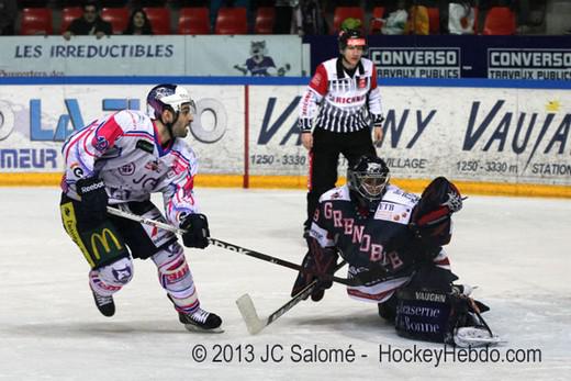 Photo hockey Ligue Magnus - Ligue Magnus : 18ème journée  : Grenoble  vs Epinal  - Grenoble sans trembler