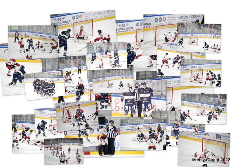 Photo hockey Ligue Magnus - Ligue Magnus : 18ème journée : Angers  vs Briançon  - Reportage photos