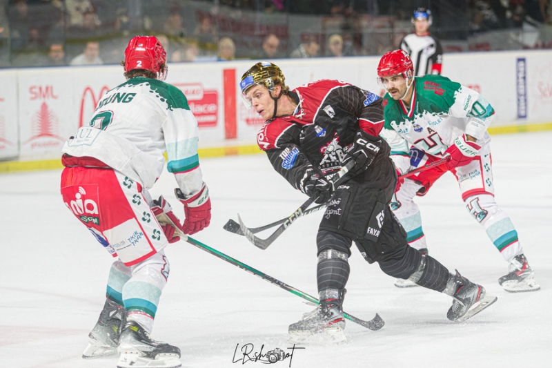 Photo hockey Ligue Magnus - Ligue Magnus : 18ème journée : Bordeaux vs Anglet - Bordeaux double la mise dans le derby du Sud-Ouest !