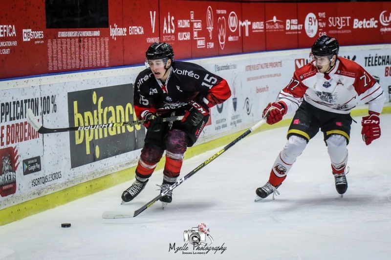 Photo hockey Ligue Magnus - Ligue Magnus : 18ème journée : Bordeaux vs Nice - Les Boxers frappent trois fois !