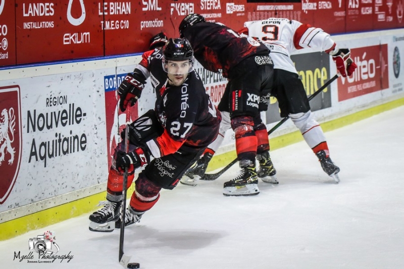 Photo hockey Ligue Magnus - Ligue Magnus : 18ème journée : Bordeaux vs Nice - Les Boxers frappent trois fois !