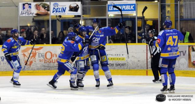 Photo hockey Ligue Magnus - Ligue Magnus : 18ème journée : Dijon  vs Rouen - Retour de flamme