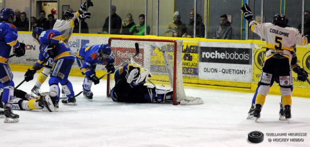Photo hockey Ligue Magnus - Ligue Magnus : 18ème journée : Dijon  vs Rouen - Retour de flamme